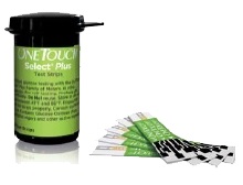 STRISCE MISURAZIONE GLICEMIA ONETOUCH SELECT PLUS 25 STRISCE - pharmaluna