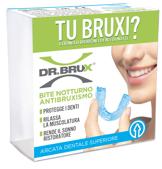 DR BRUX BITE NOTTE SUP AZZURRO - pharmaluna