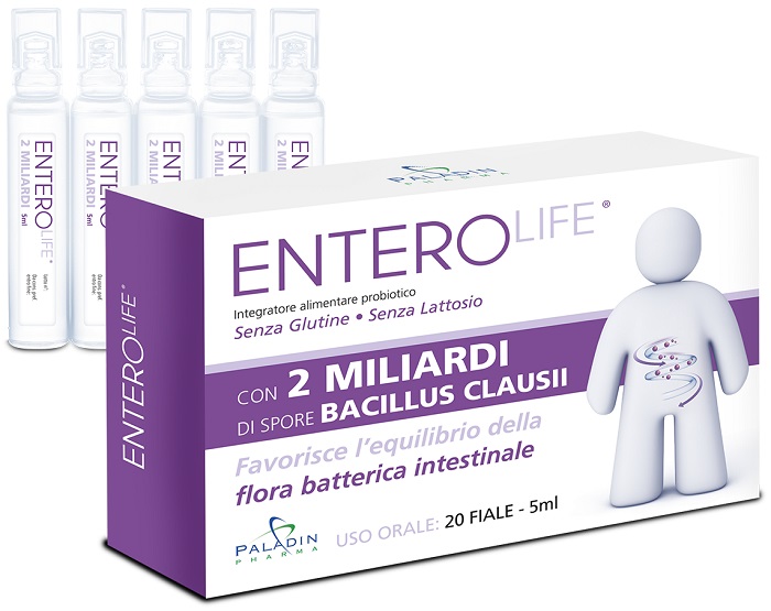 ENTEROLIFE 2 MILIARDI 20 FIALE DA 5 ML - pharmaluna