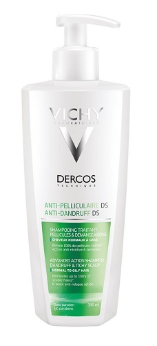 DERCOS SHAMPO ANTIFORFORA GRASSI 390 ML - pharmaluna