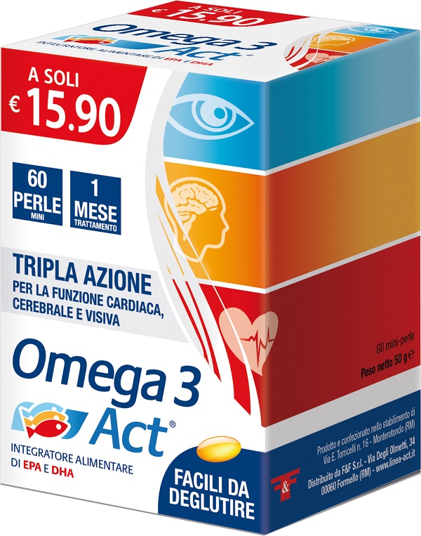 OMEGA 3 ACT 60 PERLE 540 MG - pharmaluna