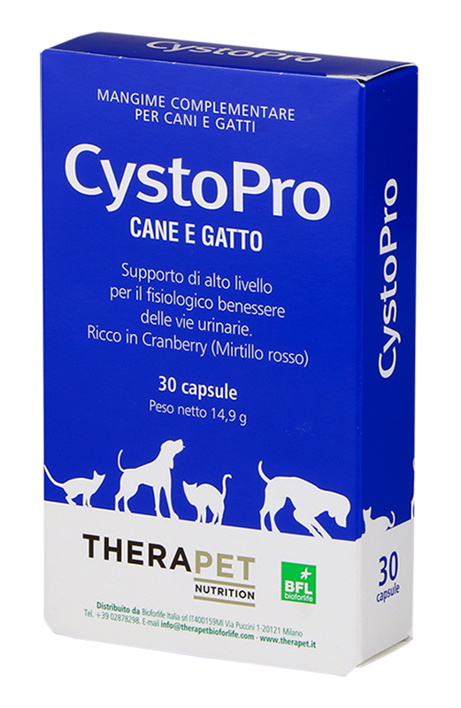 CYSTOPRO THERAPET 30 CAPSULE - pharmaluna