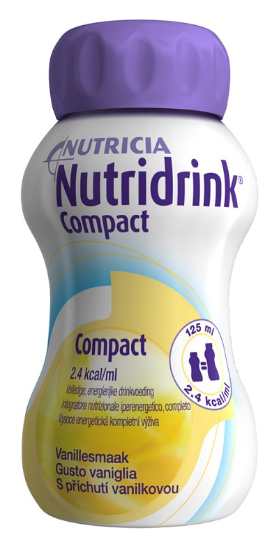 NUTRIDRINK COMPACT VANIGLIA 125 ML 4 PEZZI - pharmaluna