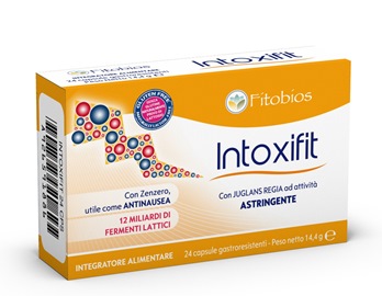 INTOXIFIT 24 CAPSULE GASTRORESISTENTI 600 MG - pharmaluna
