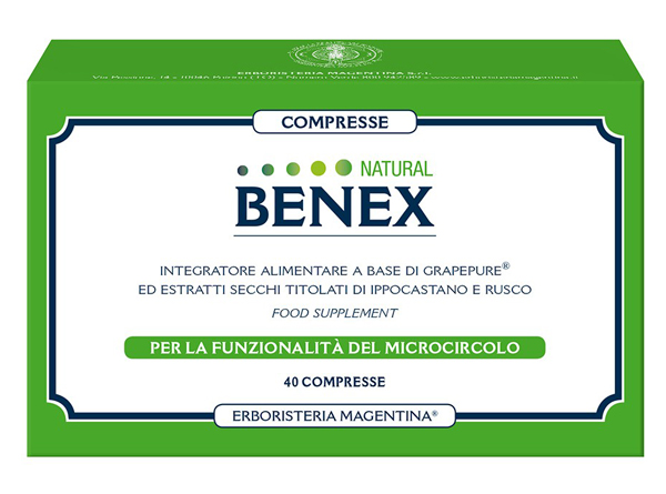 BENEX 40 COMPRESSE - pharmaluna