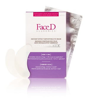 FACE D MASCHERA DEFATICANTE OCCHI EFFETTO IMMEDIATO 8 X 2 PEZZI - pharmaluna