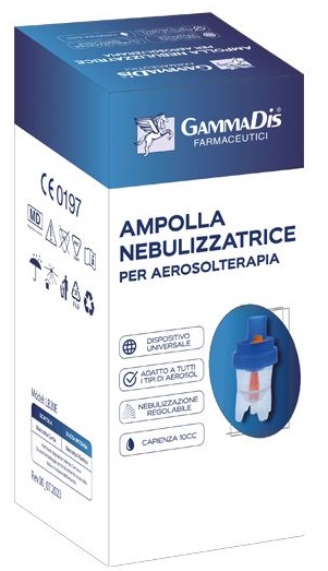 AMPOLLA AEROSOL PLASTICA GAMMADIS 1 PEZZO - pharmaluna