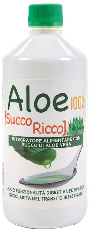 ALOE SUCCO E POLPA 100% 1 LITRO - pharmaluna
