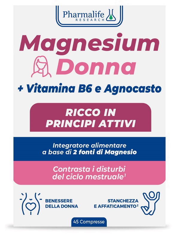 MAGNESIUM DONNA 45 COMPRESSE - pharmaluna