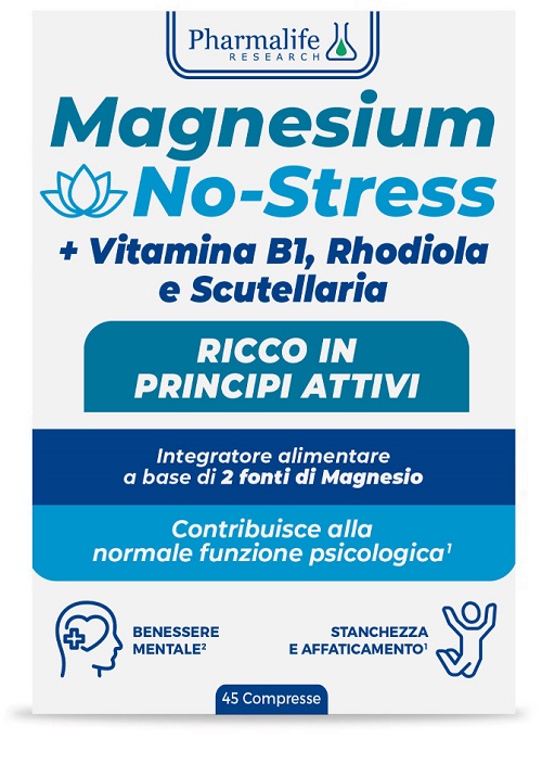 MAGNESIUM NO STRESS 45 COMPRESSE - pharmaluna