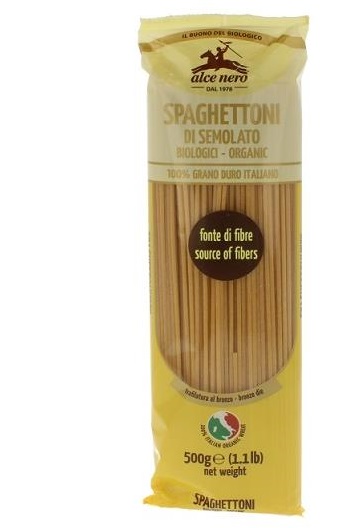 SPAGHETTONI SEMOLA SENATORE CAPPELLI BIO 500 G - pharmaluna