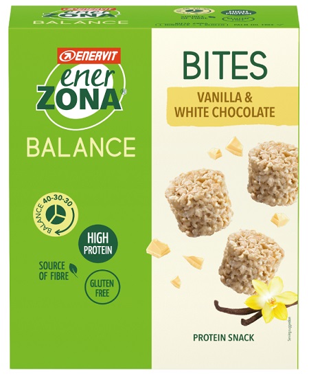 ENERZONA MINIROCK 40-30-30 ASTUCCIO 5 MINIPACK VANIGLIA - pharmaluna