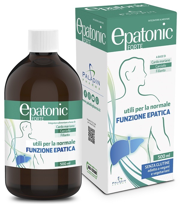 EPATONIC FORTE SCIROPPO 500 ML - pharmaluna