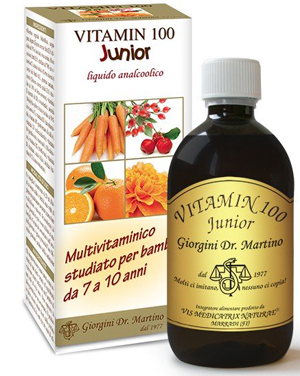 VITAMIN 100 JUNIOR LIQUIDO ANALCOLICO 500 ML - pharmaluna