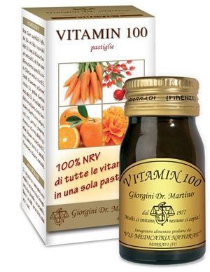 VITAMIN 100 60 PASTIGLIE - pharmaluna