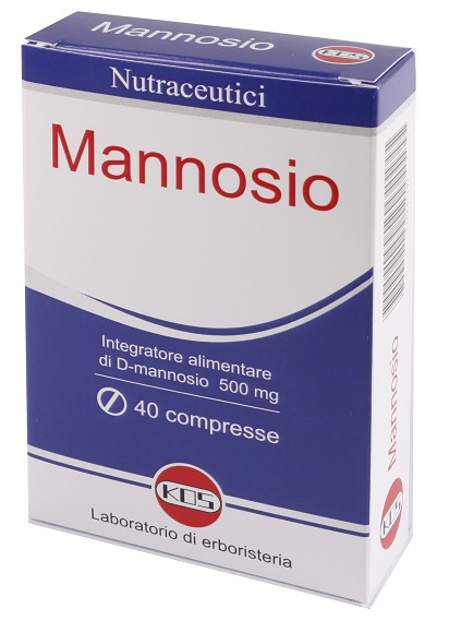 MANNOSIO 40 COMPRESSE 500 MG - pharmaluna