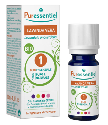 PURESSENTIEL LAVANDA VERA OLIO ESSENZIALE BIO 10 ML - pharmaluna