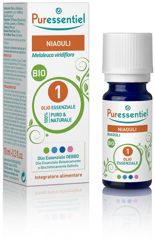 PURESSENTIEL NIAOULI OLIO ESSENZIALE BIO 10 ML - pharmaluna