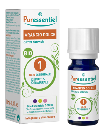 PURESSENTIEL ARANCIO DOLCE OLIO ESSENZIALE BIO 10 ML - pharmaluna