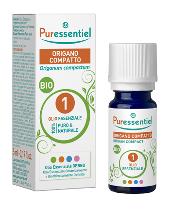PURESSENTIEL ORIGANO COMPATTO OLIO ESSENZIALE BIO 5 ML - pharmaluna