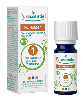 PURESSENTIEL PALMAROSA OLIO ESSENZIALE BIO 10 ML - pharmaluna