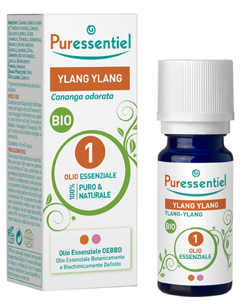 PURESSENTIEL OLIO ESSENZIALE YLANG YLANG BIO 5 ML - pharmaluna
