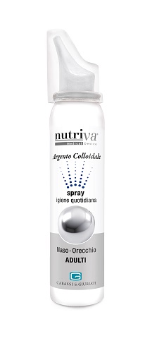 NUTRIVA ARGENTO COLLOIDALE NASO/ORECCHIE 100 ML - pharmaluna
