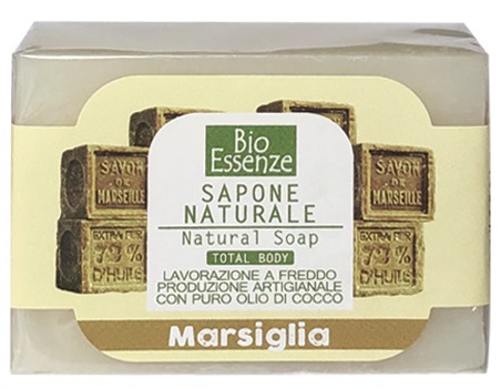 BIO ESSENZE SAPONE NATURALE MARSIGLIA 100 G - pharmaluna