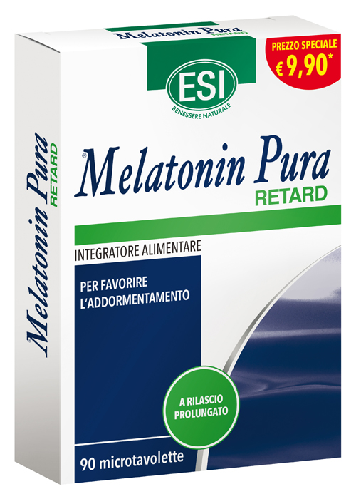 ESI MELATONIN PURA RETARD 90 MICROTAVOLETTE OFFERTA - pharmaluna
