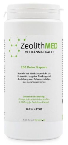 ZEOLITE MED DETOX 200 CAPSULE - pharmaluna