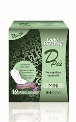 LADY PRESTERIL DPIU' MINI 12 PEZZI - pharmaluna