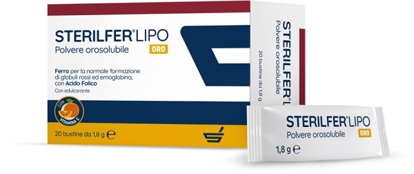 STERILFER LIPO ORO 20 BUSTINE - pharmaluna