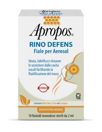 APROPOS RINO DEFENS 10 FIALE PER AEROSOL 2 ML - pharmaluna