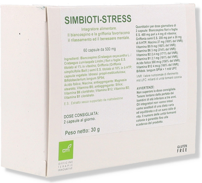 SIMBIOTI-STRESS 60 CAPSULE - pharmaluna