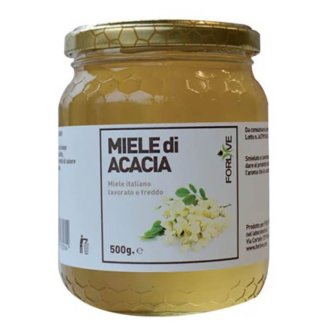 MIELE DI ACACIA 500 G - pharmaluna