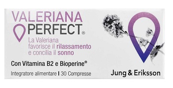 VALERIANA PERFECT JUNG & ERIKSSON 30 COMPRESSE - pharmaluna