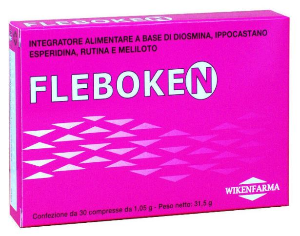 FLEBOKEN 30 COMPRESSE - pharmaluna