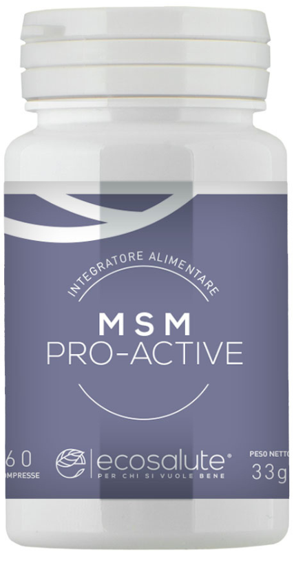 MSM PRO ACTIVE 60 COMPRESSE - pharmaluna