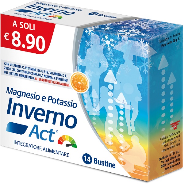 MAGNESIO E POTASSIO INVERNO ACT 14 BUSTINE 5 G - pharmaluna