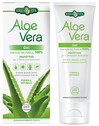 ALOE VERA GEL ERBA VITA 200 ML - pharmaluna
