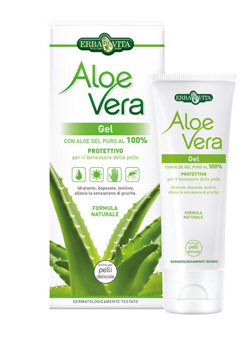 ALOE VERA CREMA 3IN1 ERBA VITA 200 ML - pharmaluna