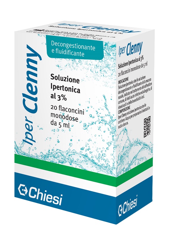 IPER CLENNY SOLUZIONE IPERTONICA MONODOSE 20 FLACONI 2 ML - pharmaluna