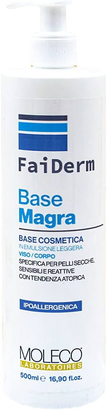 FAIDERM BASE MAGRA 500 ML - pharmaluna