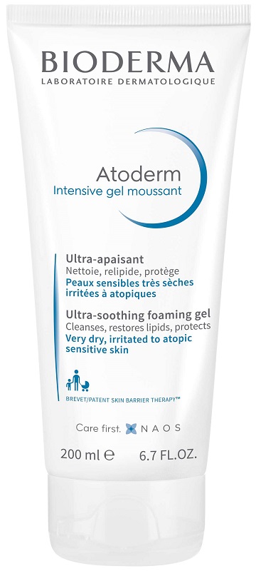 ATODERM INTENSIVE GEL MOUSSANT 200 ML - pharmaluna
