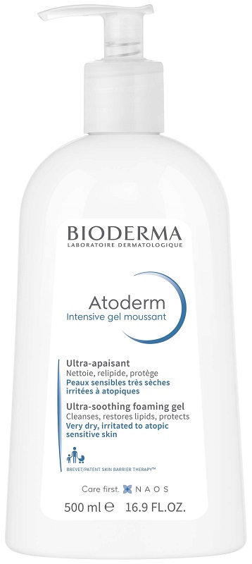 ATODERM INTENSIVE GEL MOUSSANT 500 ML - pharmaluna