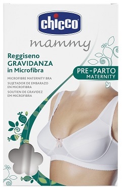 CHICCO MAMMY REGGISENO MICROFIBRA GRAVIDANZA BIANCO 3C - pharmaluna