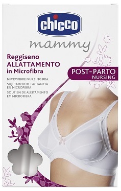 CHICCO MAMMY REGGISENO MICROFIBRA ALLATTAMENTO BIANCO 4C - pharmaluna
