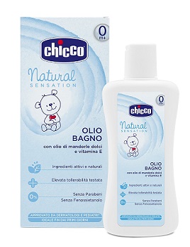 CHICCO OLIO BAGNO NATURAL SENSATION 200 ML - pharmaluna