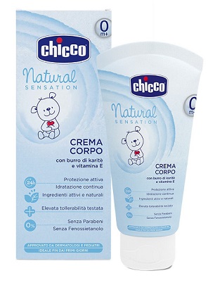 CHICCO CREMA CORPO NATURAL SENSATION 150 ML - pharmaluna