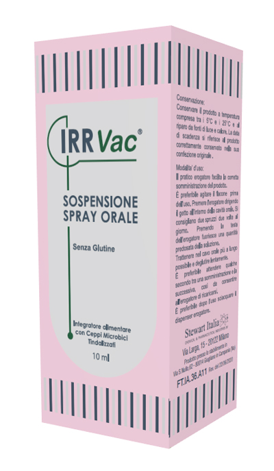 IRRVAC SOSPENSIONE SPRAY ORALE 10 ML - pharmaluna